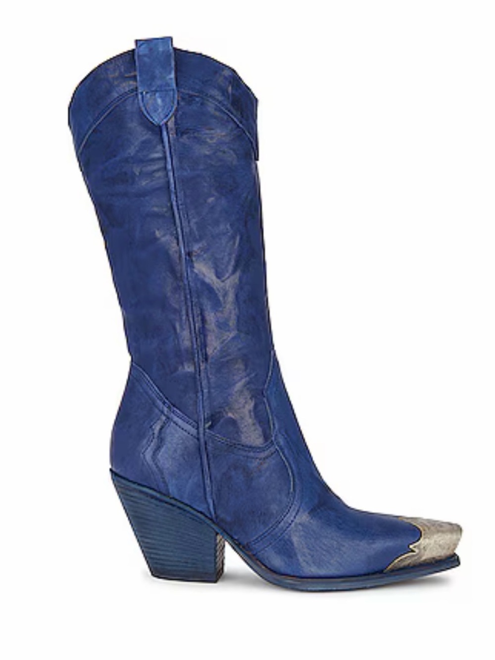 Free People Blue Brayden Boot in Beacon Blue